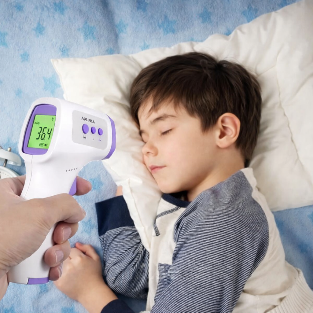 Безконтактний термометр AD801 для температури тіла, води і предметів - мініатюра 3