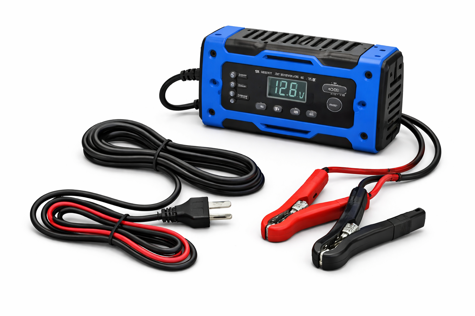 Імпульсний зарядний пристрій для акумулятора 12V 10A • Автоматичний зарядний пристрій для автомобільного акумулятора 12 В 10 А