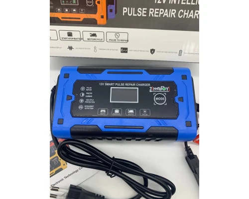 Зарядний пристрій 12V 10A для автомобільного акумулятора - мініатюра 3