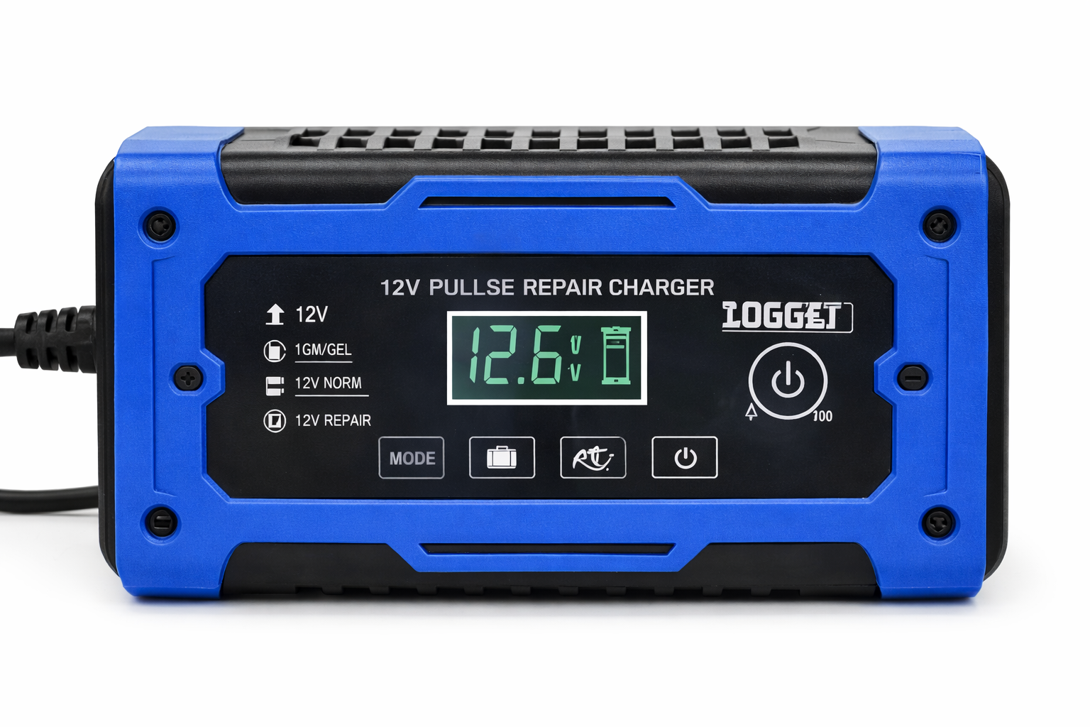 Зарядний пристрій 12V 10A для автомобільного акумулятора - мініатюра 5