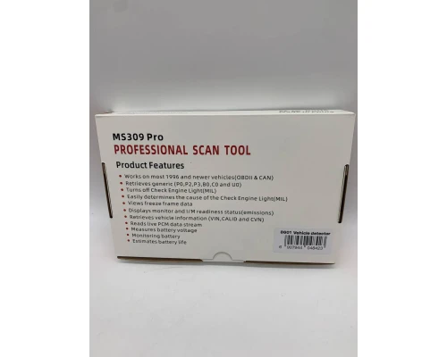 Автосканер MS309PRO OBD2 для діагностики авто і тесту акумулятора - мініатюра 5