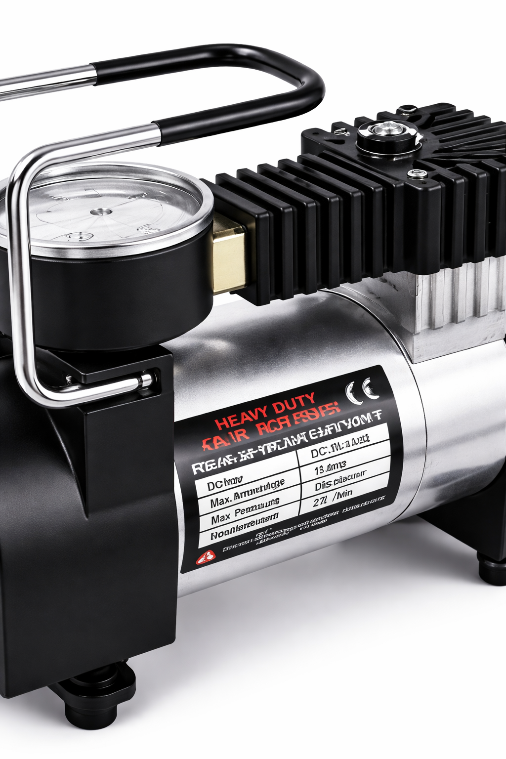 Автокомпресор XL-823 12V для шин авто, мікроавтобуса і SUV - мініатюра 3