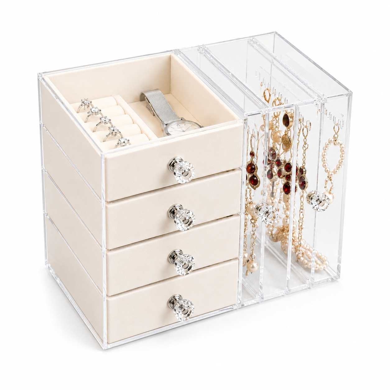 Скринька для зберігання ювелірних прикрас AND XL-1831 Makeup Box - мініатюра 1