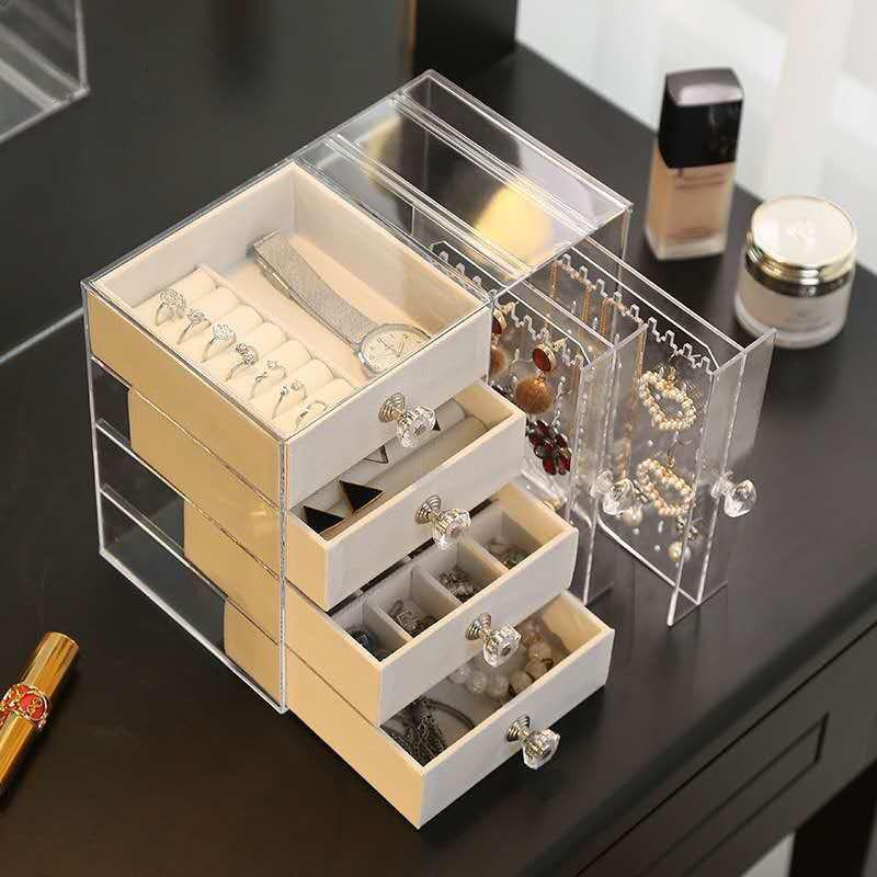 Скринька для зберігання ювелірних прикрас AND XL-1831 Makeup Box - мініатюра 4