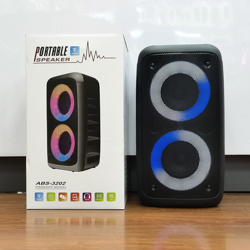 Bluetooth колонка ABS-3202 для дому, прогулянок і поїздок - мініатюра 4