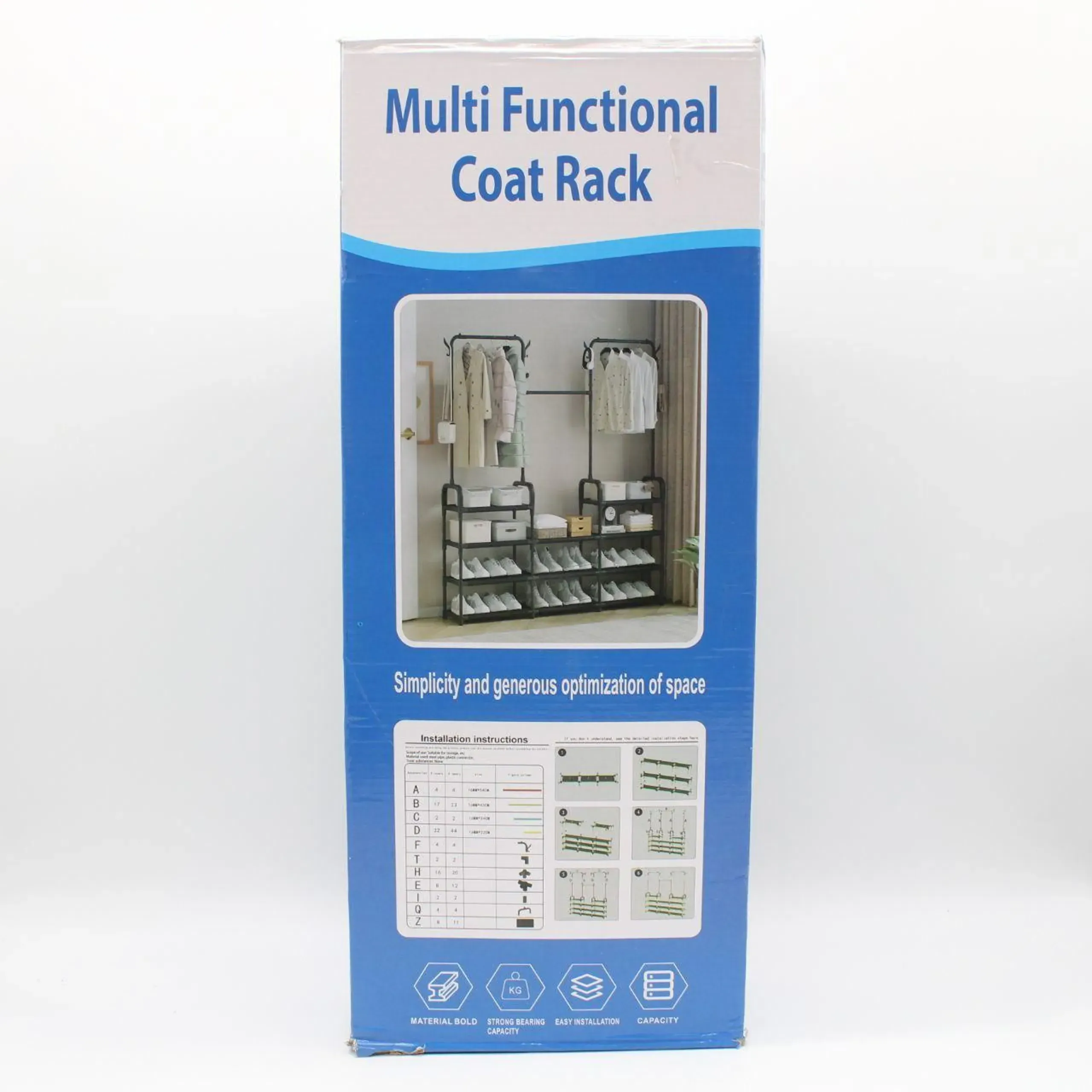 Багатофункціональна вішалка для зберігання Multi Functional Coat Rack AND 9130-4 - мініатюра 8