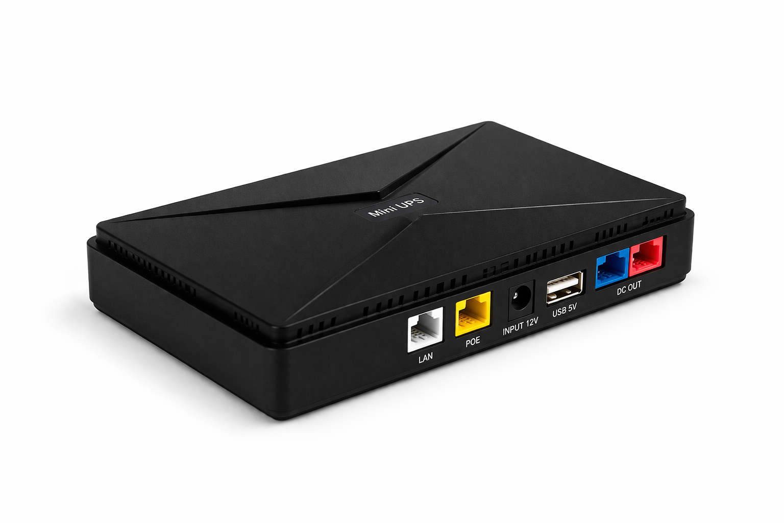 Джерело безперебійного живлення Mini DC UPS для роутера та ONU • Міні ДБЖ 12V з USB і DC виходами для Wi-Fi, модема та камер