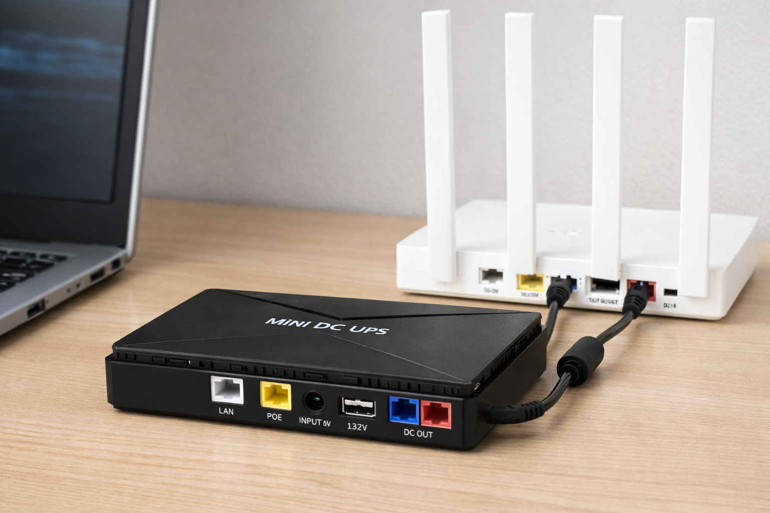 Mini DC UPS для роутера, ONU і модема з резервним живленням - мініатюра 5