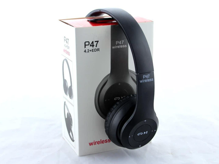 Bluetooth навушники P-47 з мікрофоном для музики і дзвінків - мініатюра 3