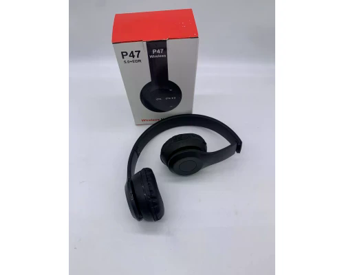 Bluetooth навушники P-47 з мікрофоном для музики і дзвінків - мініатюра 7