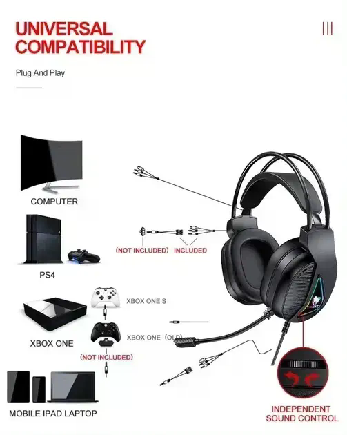 Ігровий комплект Gaming Combo 4-in-1 T-Wolf TF-400 чорний - мініатюра 2