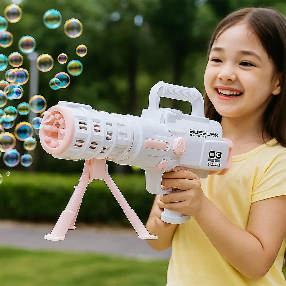 Базука з мильними бульбашками Bazooka Bubble Gun - мініатюра 2