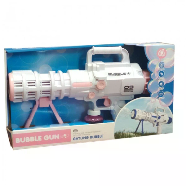 Базука з мильними бульбашками Bazooka Bubble Gun - мініатюра 5
