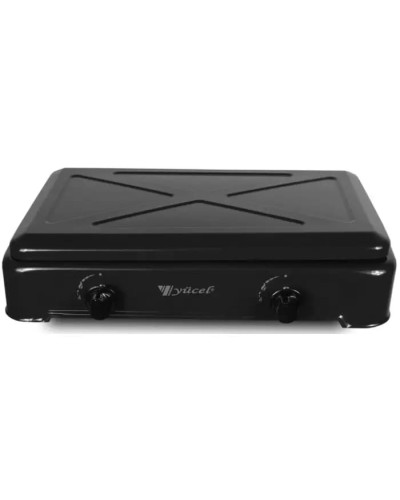 Газова настільна плита YUCEL O-200-LPG-BLACK на 2 конфорки - мініатюра 4