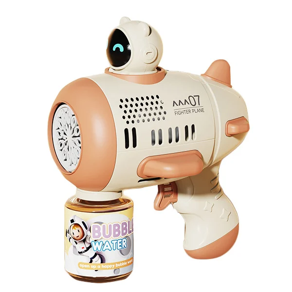 Дитячий автоматичний пістолет для мильних бульбашок Toy Bubble Gun - мініатюра 8