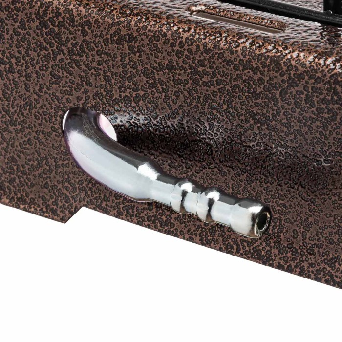 Настільна газова плита YUCEL O-300-LPG-CUPPER на 3 конфорки - мініатюра 9