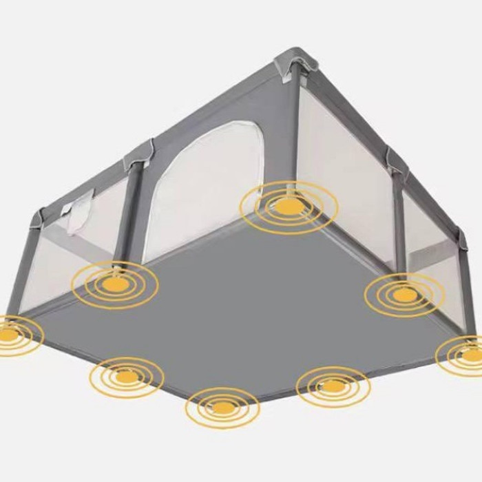 Дитячий манеж MA710 130 x 130 x 65 см для безпечних ігор удома - мініатюра 10
