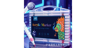 Набір акрилових маркерів MAP-04 для творчості і декору - мініатюра 2