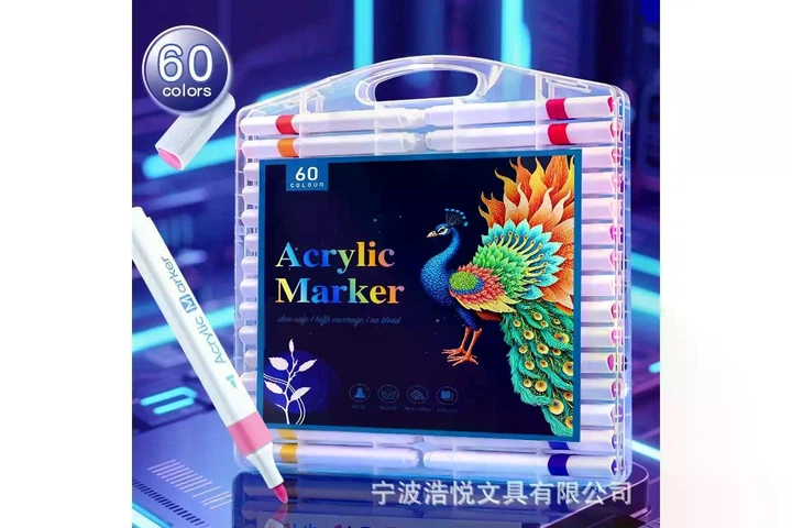 Набір акрилових маркерів MAP-05 для малювання і хобі - мініатюра 2