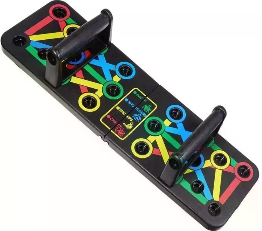 Дошка для віджимань MA60 • Багатофункціональна платформа для віджимань з упорами для тренування грудей, плечей, спини та трицепса