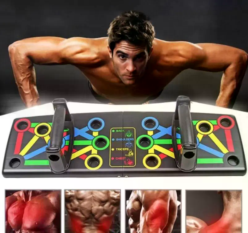 Дошка для віджимань MA60 з упорами для домашніх тренувань - мініатюра 8