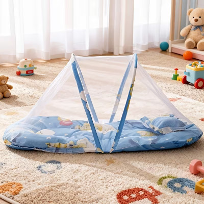 Дитяча москітна сітка-намет KAR70 для ліжечка та манежу - мініатюра 5