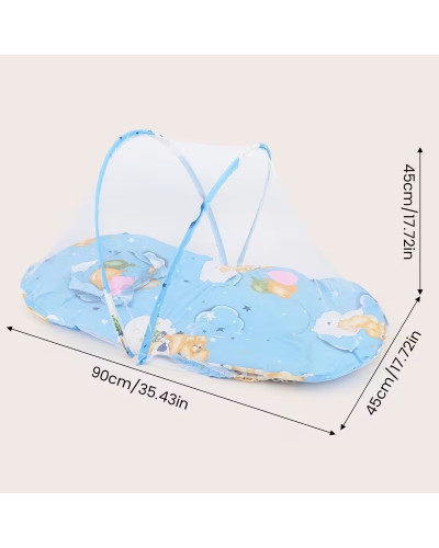 Дитяча москітна сітка-намет KAR70 для ліжечка та манежу - мініатюра 6