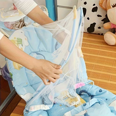 Дитяча москітна сітка-намет KAR70 для ліжечка та манежу - мініатюра 8