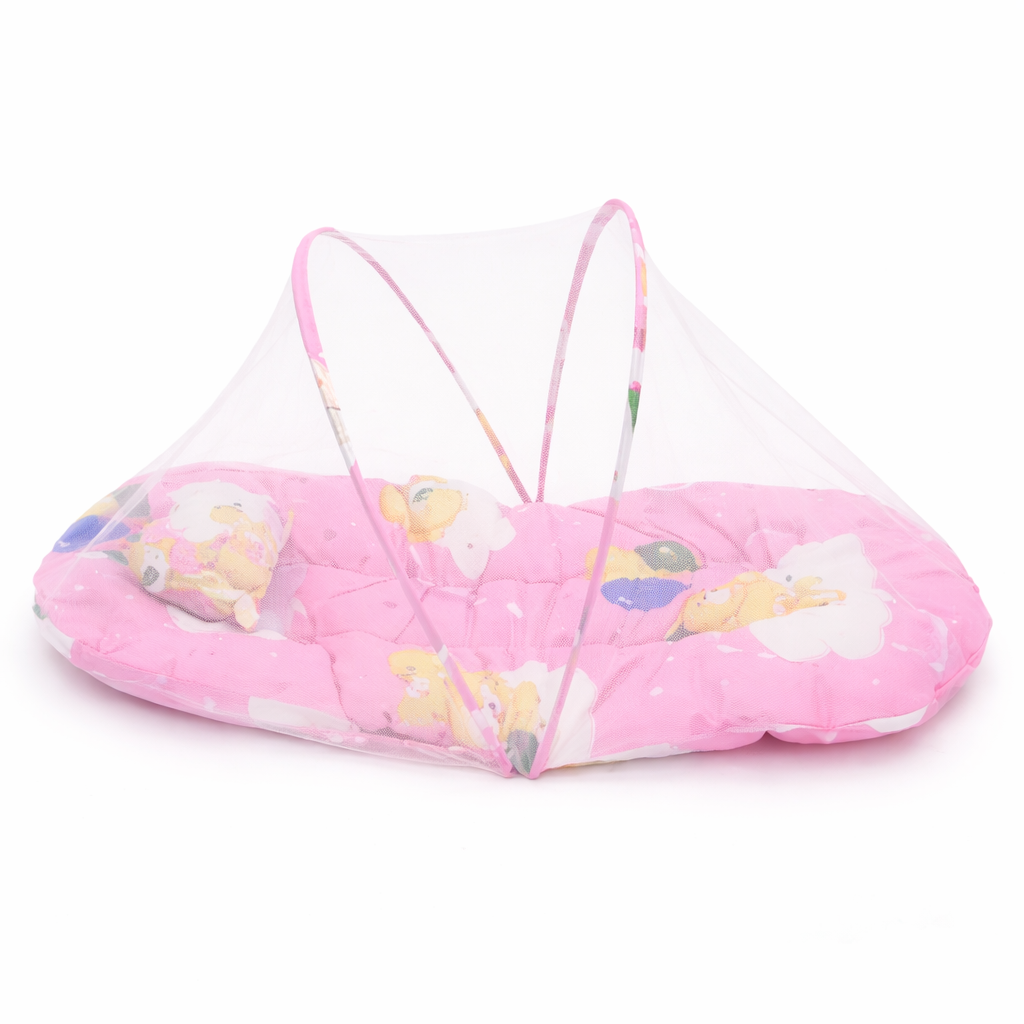 Дитяча складна москітна сітка-намет для ліжечка KAR70 45×45×90 см • Захисна антимоскітна сітка для дитячого ліжка та манежу
