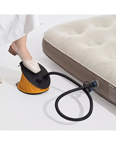 Ножний насос KAR89 1,4 л з 3 насадками для надувних виробів - мініатюра 3