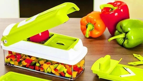 Мультирізка - овочерізка Nicer Dicer Найсер-Дайсер ∙ 11 видів нарізки - мініатюра 2