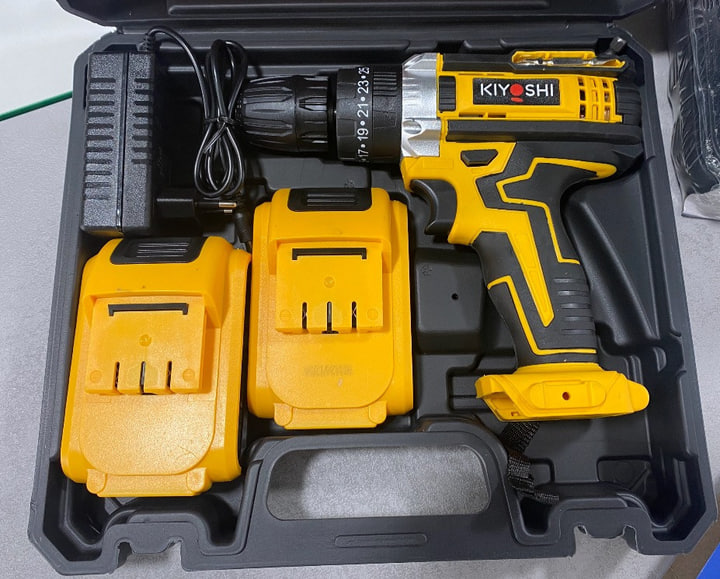 Шуруповерт Electric Drill з набором слюсарного інструменту ∙ Універсальний шуруповерт з насадками Electric Drill 24W - мініатюра 3