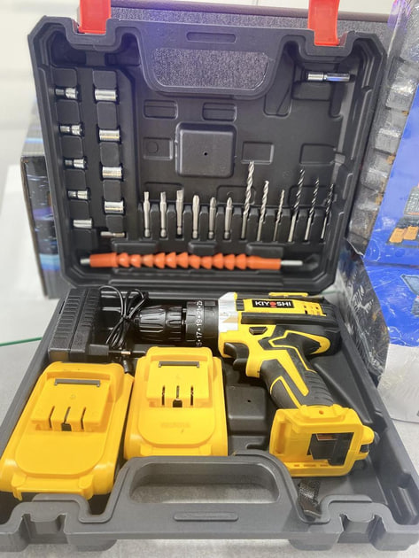 Шуруповерт Electric Drill з набором слюсарного інструменту ∙ Універсальний шуруповерт з насадками Electric Drill 24W - мініатюра 4