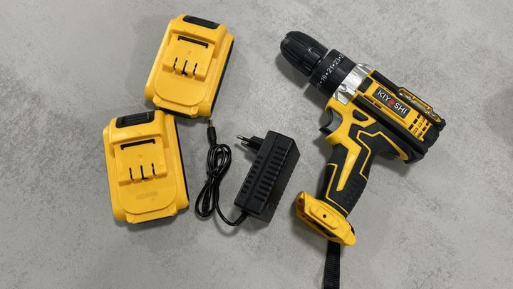 Шуруповерт Electric Drill з набором слюсарного інструменту ∙ Універсальний шуруповерт з насадками Electric Drill 24W - мініатюра 6
