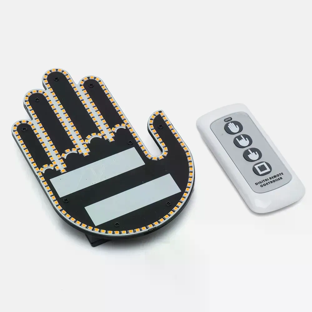 LED рука Hand Light з жестами і пультом для авто - мініатюра 2