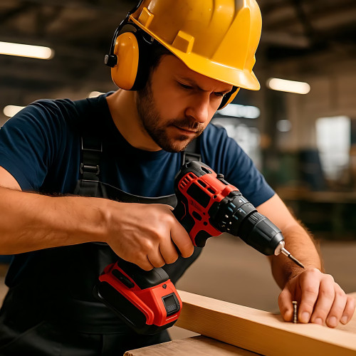 Акумуляторний ударний шуруповерт RED MA751 24V з 2 акумуляторами - мініатюра 3