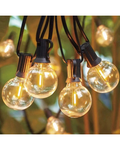 Вулична LED гірлянда MA716 10 м для саду, тераси і двору - мініатюра 3