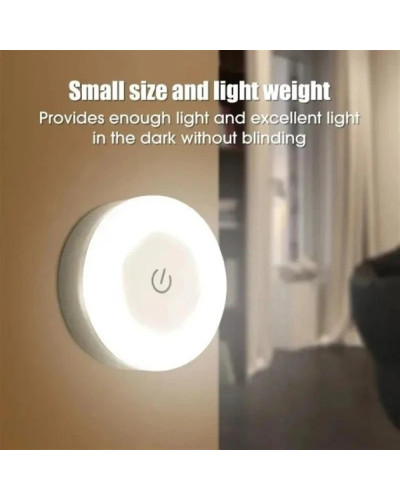 LED нічник KAR24 з сенсорним керуванням і акумулятором - мініатюра 4