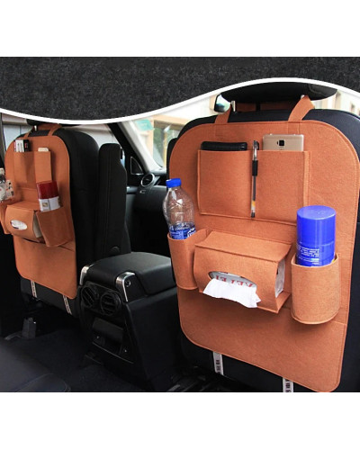 Органайзер KAR85 на спинку сидіння авто, 5 відділень - мініатюра 2
