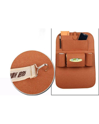 Органайзер KAR85 на спинку сидіння авто, 5 відділень - мініатюра 5