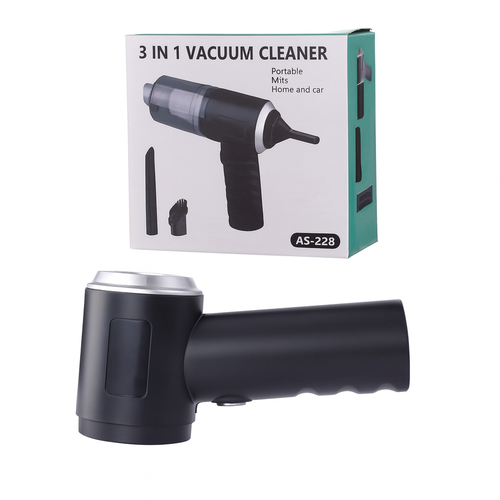 Бездротовий автомобільний пилосос Vacuum Cleaner 2 in 1 120 Вт для сухого прибирання салону - мініатюра 4