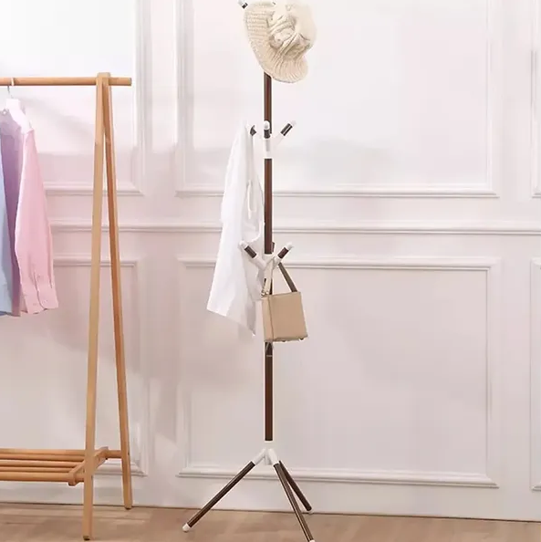 Вішалка - стійка для одягу New Choice Тренога в передпокій, Коричнева