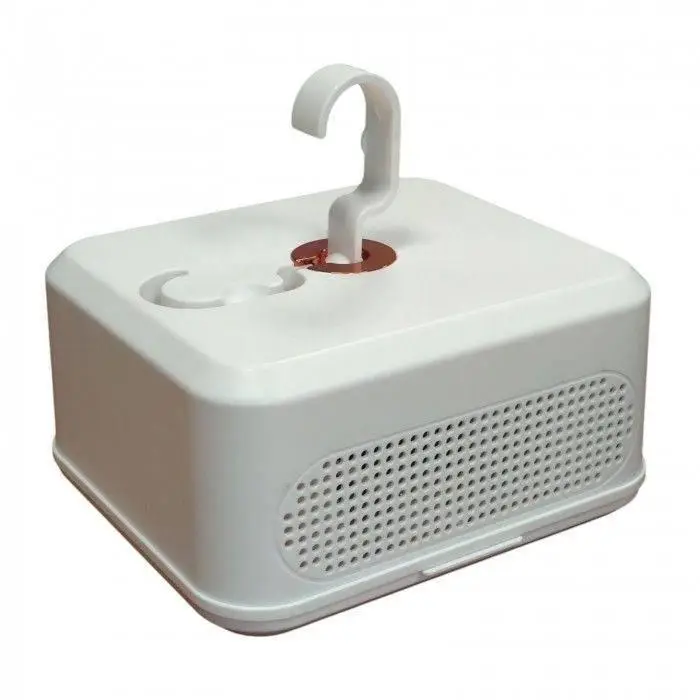 Портативна електросушарка для одягу з таймером і чохлом для дому та подорожей - мініатюра 3