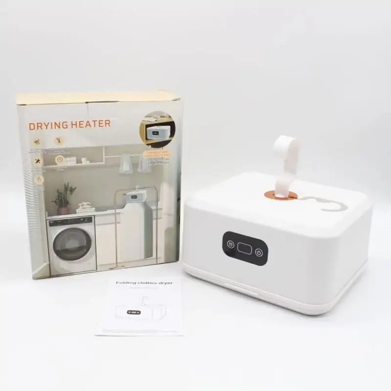 Портативна електросушарка для одягу з таймером і чохлом для дому та подорожей - мініатюра 5