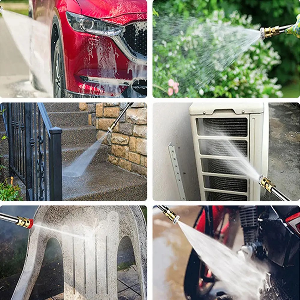 Бездротова мийка Water Washing Gun 48V для авто, двору та саду - мініатюра 5