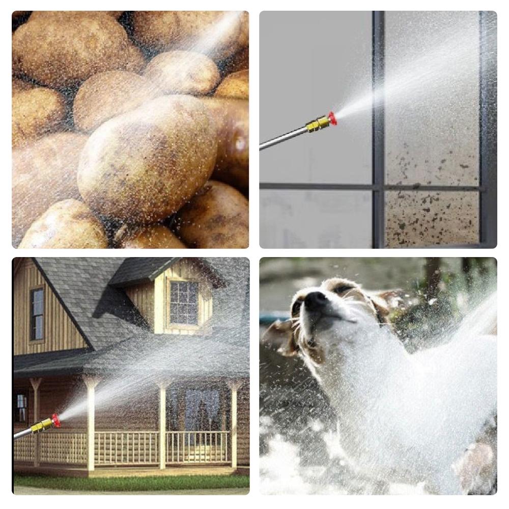 Бездротова мийка Water Washing Gun 48V для авто, двору та саду - мініатюра 6