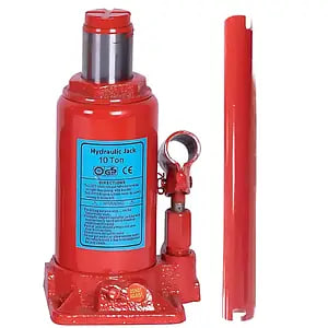 Гідравлічний домкрат 10 т бутильного типу для авто, гаража та сервісу - мініатюра 6
