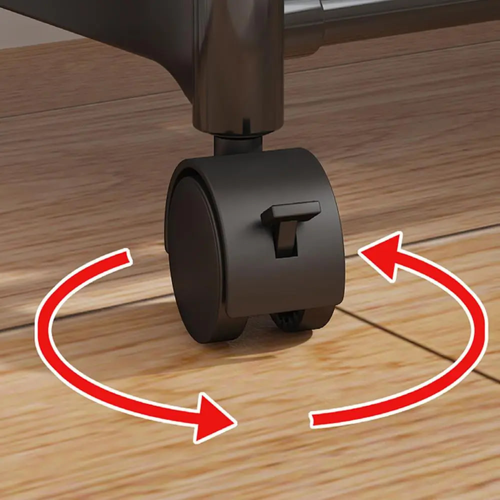 Стелаж-етажерка на колесах 6 ярусів 170 x 42 x 32 см для кухні та дому - мініатюра 5