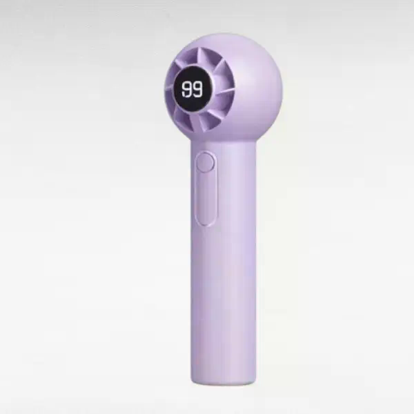 Ручний вентилятор T-237 з USB-зарядкою і тихою роботою для дому та поїздок - мініатюра 4