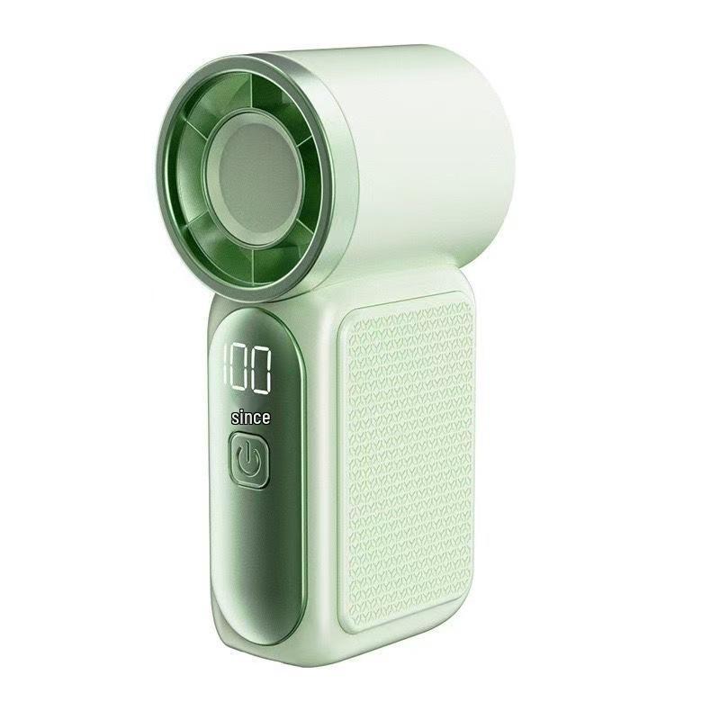 Портативний ручний акумуляторний вентилятор X-688 з LED-дисплеєм і USB-зарядкою • Міні вентилятор з регулюванням швидкості для дому, офісу, прогулянок і поїздок